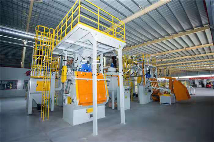 Q3210履帶式拋丸機主要用途及安裝調試注意事項 Q3210履帶式拋丸機主要用途及安裝調試注意事項